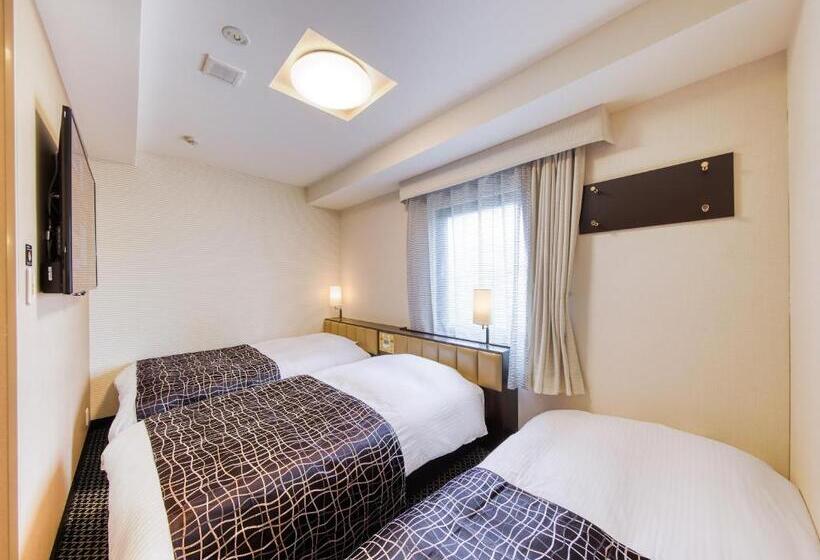 اتاق استاندارد سه نفره, Apa Hotel Hiroshima Ekimae Ohashi
