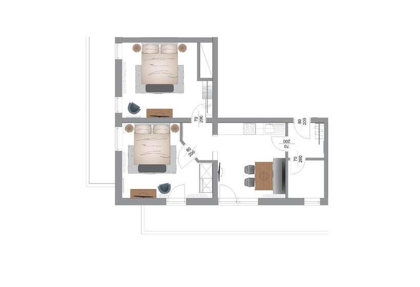 آپارتمان لوکس 1 خوابه, & Appartements Tiroler Buam