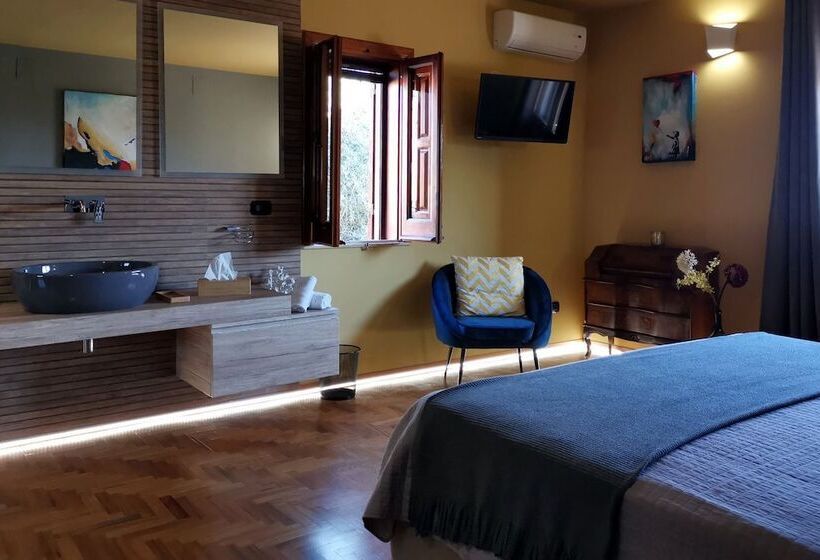 اتاق استاندارد با چشم‌انداز دریا, Villa La Lumia B&b Suites & Apartments