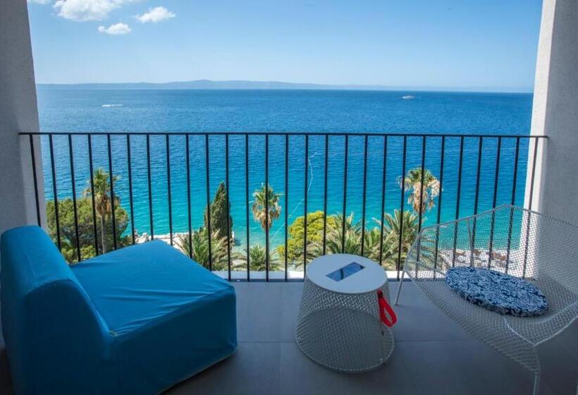 اتاق استاندارد با بالکن و چشم‌انداز دریا, Bluesun Hotel Jadran