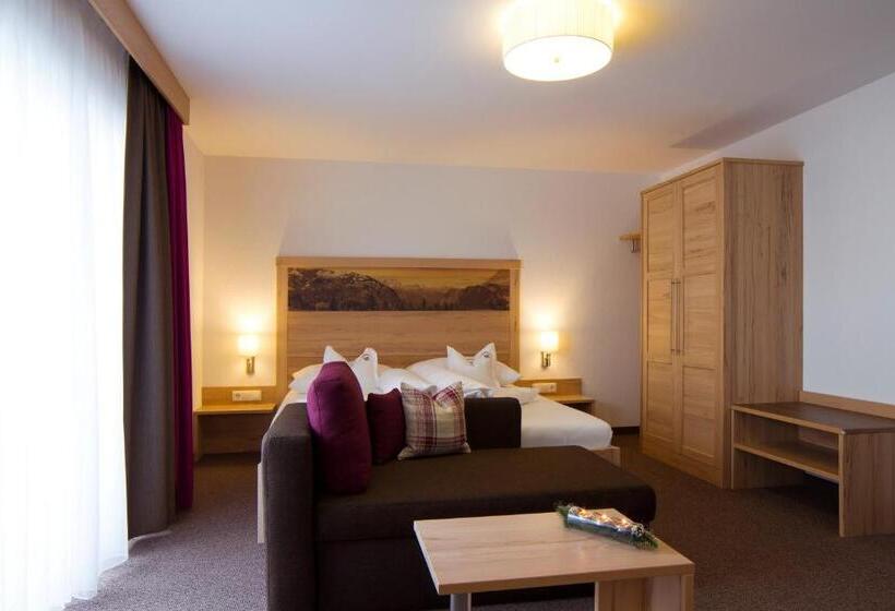 اتاق سوپریور با چشم‌انداز کوهستان, Alpinhotel Monte Superior   Silvretta Card Premium Betrieb