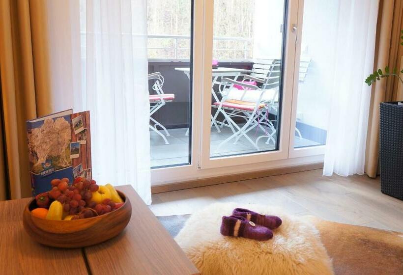 آپارتمان 1 خوابه با بالکن, Aparthotel Bergtraum