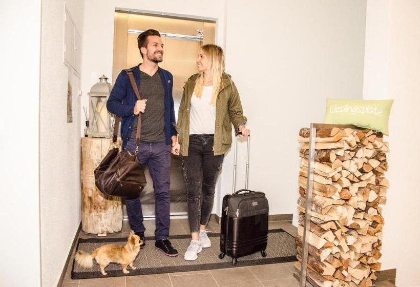 سوئیت با بالکن, Aparthotel Bergtraum