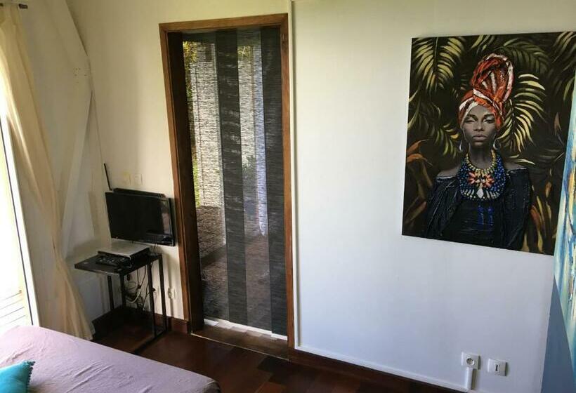 اتاق استاندارد با چشم‌انداز باغ, Villa Cajou Chambres D Hôtes Chez L Habitant Et Zanzibar Cottage