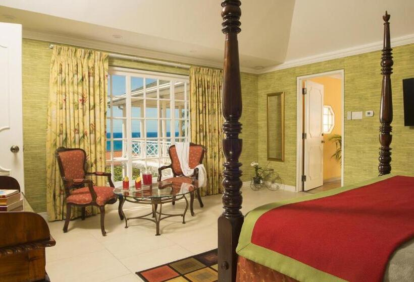 اتاق لوکس با تخت بزرگ, Polkerris Bed & Breakfast