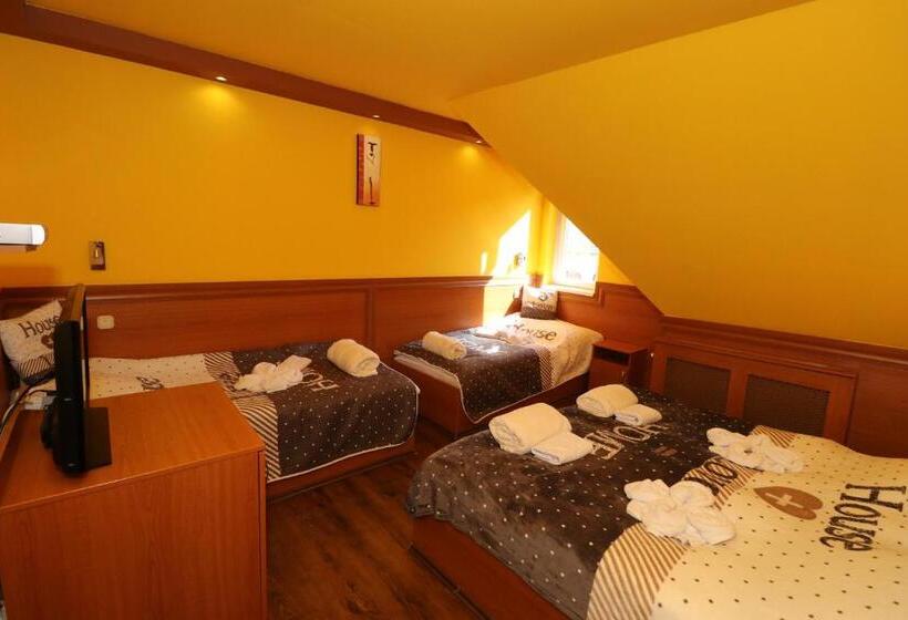 اتاق استاندارد چهار تخته, Székelykert Panzió