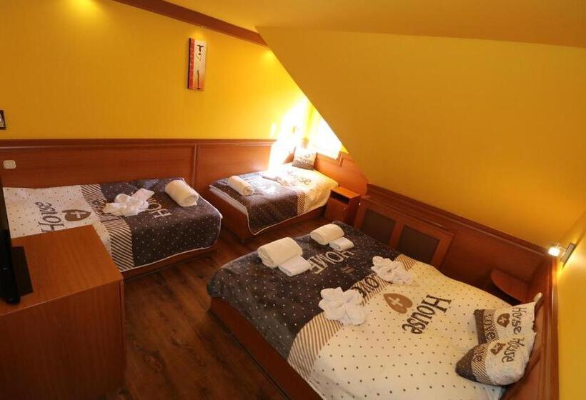 اتاق استاندارد چهار تخته, Székelykert Panzió