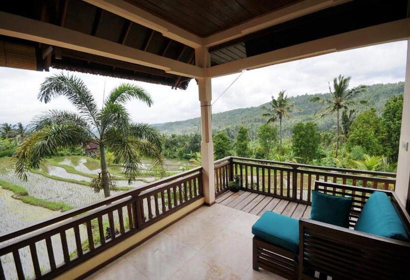اتاق استاندارد با چشم‌انداز کوهستان, Lesong Hotel And Restaurant