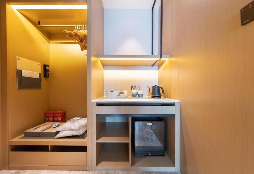 اتاق استاندارد با چشم‌انداز, Atour S Hotel Zhuhai Gongbei Port Netease Selected