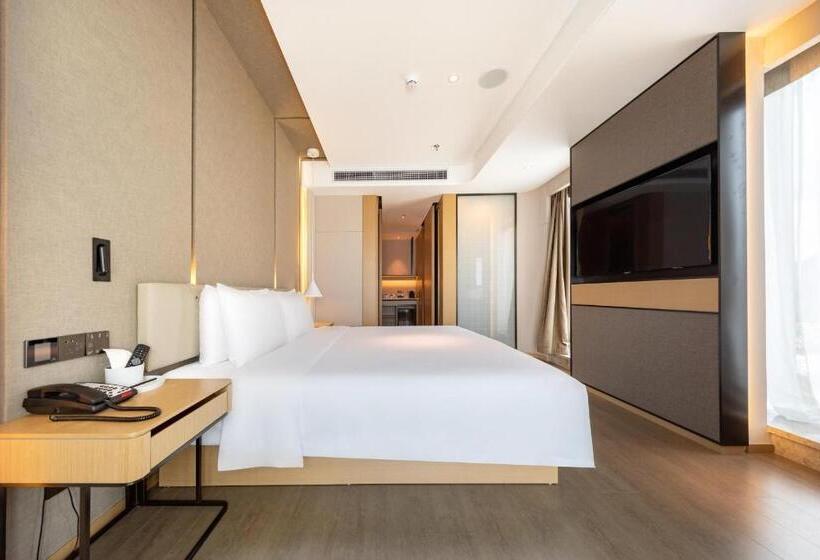 اتاق استاندارد با چشم‌انداز, Atour S Hotel Zhuhai Gongbei Port Netease Selected