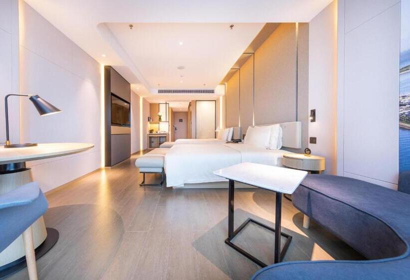 اتاق استاندارد با چشم‌انداز, Atour S Hotel Zhuhai Gongbei Port Netease Selected