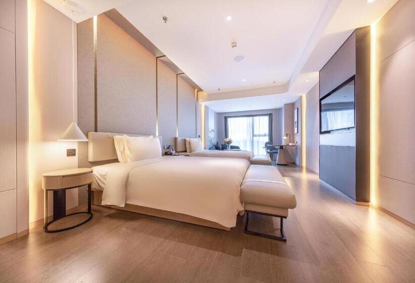 اتاق استاندارد با چشم‌انداز, Atour S Hotel Zhuhai Gongbei Port Netease Selected