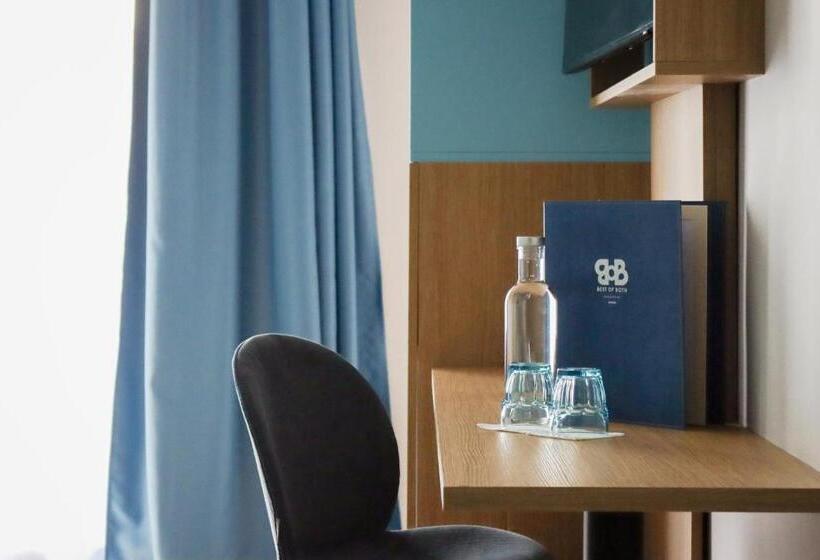 اتاق استاندارد با چشم‌انداز دریاچه, Hôtel Best Of Both   Divonne Les Bains