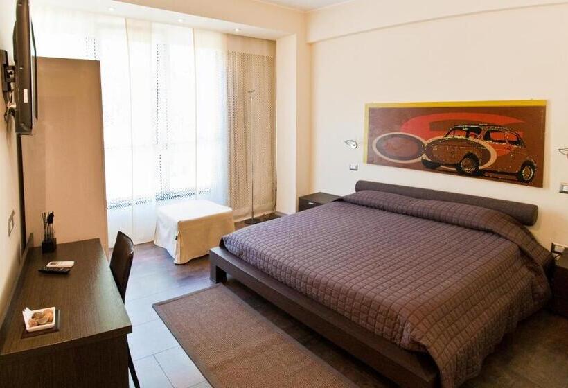 اتاق استاندارد چهار تخته, Cinquecento B&b