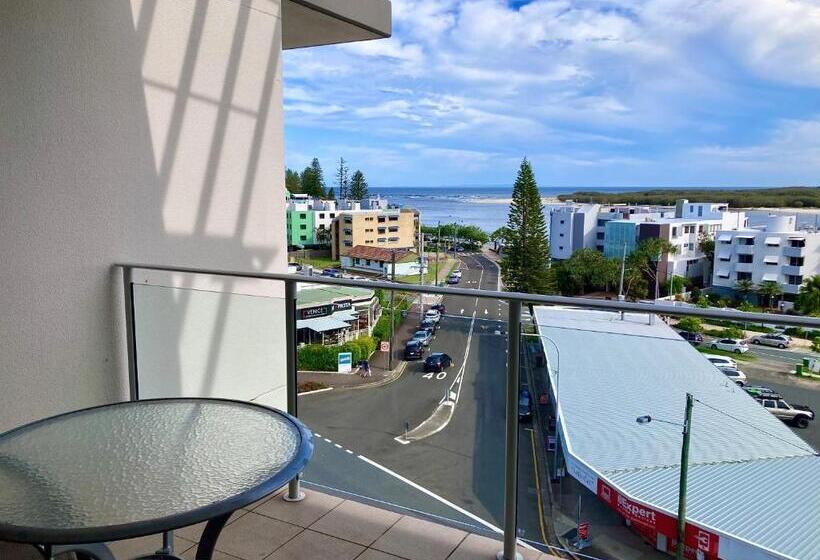 آپارتمان 1 خوابه با چشم‌انداز دریا, Ocean Views Resort Caloundra
