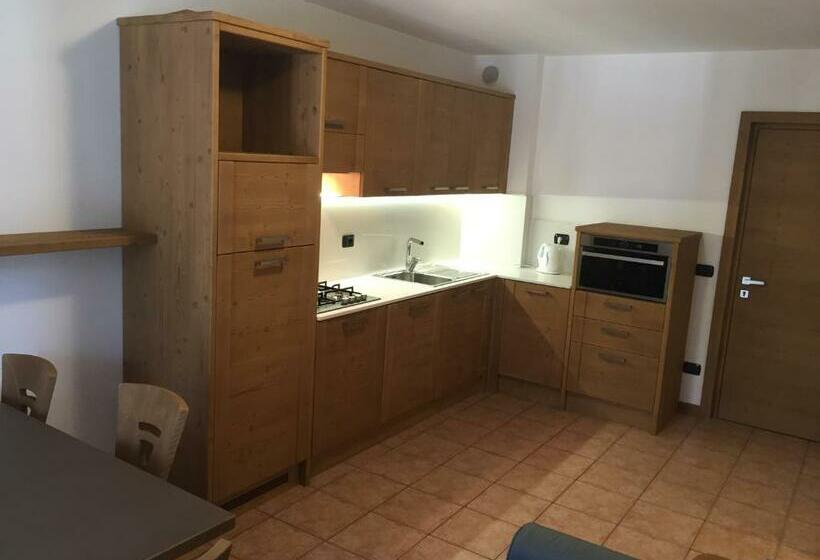 آپارتمان 2 خوابه, Residence Cima Tosa