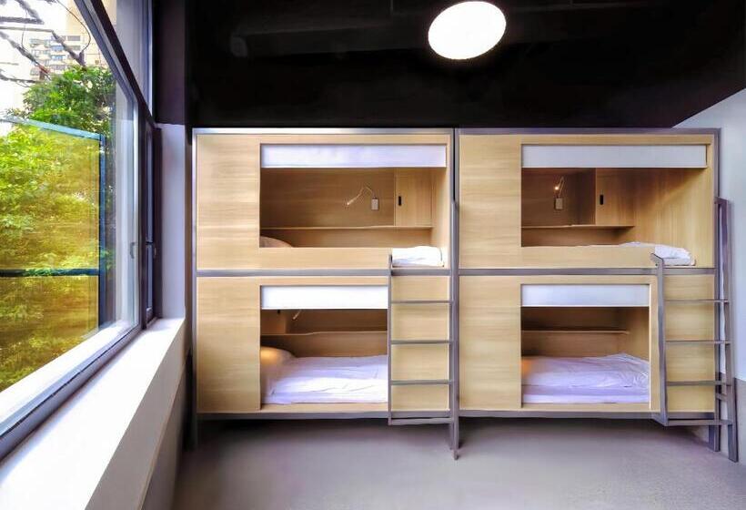 تختخواب در اتاق مشترک, Weflow Youth Hostel   Shanghai People S Square Jing An Joy City