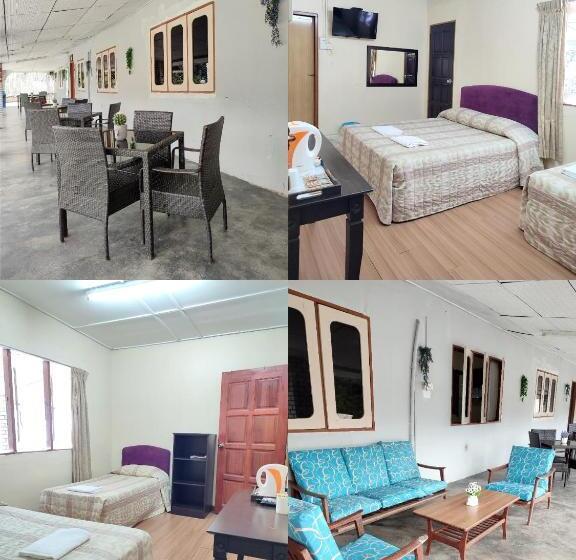 اتاق استاندارد چهارنفره با بالکن, Sri Juliana Chalet