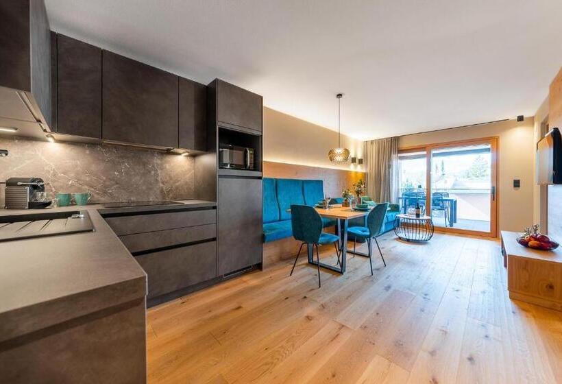 آپارتمان 1 خوابه, Rienz Alpine City Suites