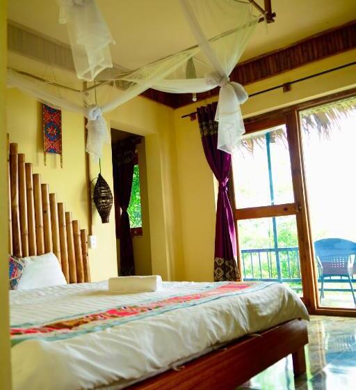 اتاق استاندارد چهار تخته, Pù Luông Happy Home