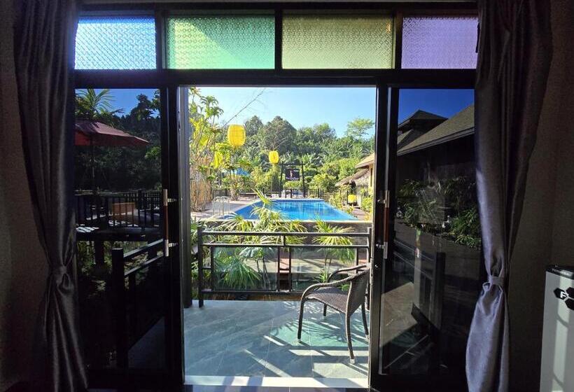 اتاق استاندارد با چشم‌انداز استخر, Baan Koh Kwang Pool Villa Krabi