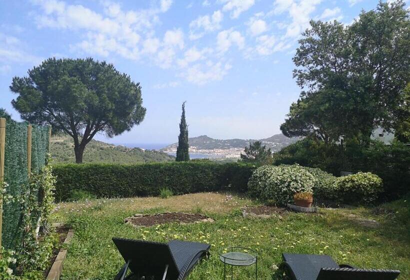 اتاق استاندارد با چشم‌انداز دریا, Cap De Creus : Bungalow, Jardin Y Vista Al Mar