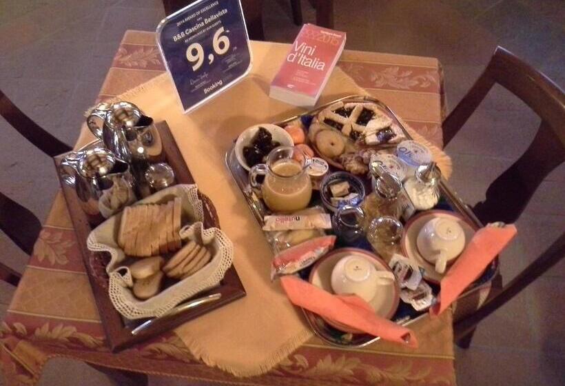 اتاق استاندارد چهارنفره با چشم‌انداز باغ, B&b Cascina Bellavista