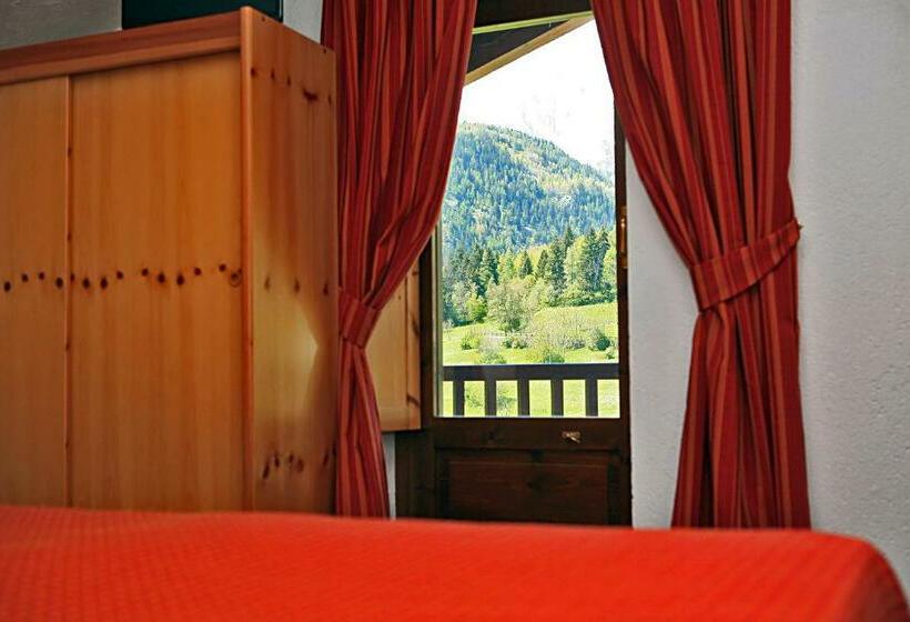اتاق استاندارد یک نفره, Albergo Le Marmotte