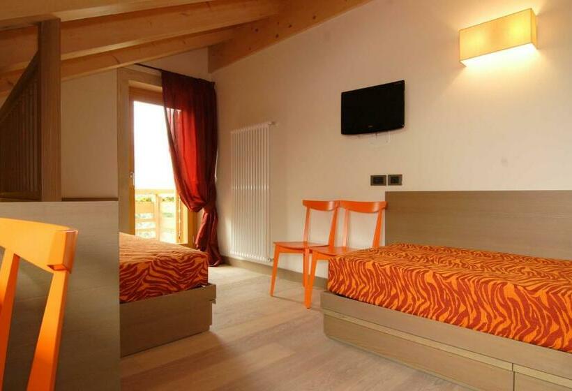 اتاق دوبلکس, Dolomiti Lodge Villa Gaia