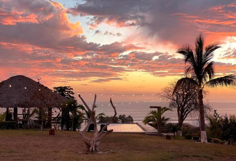بنگله خانوادگی, Bungalow Ballena C/vistas Increíbles Al Océano Pacífico