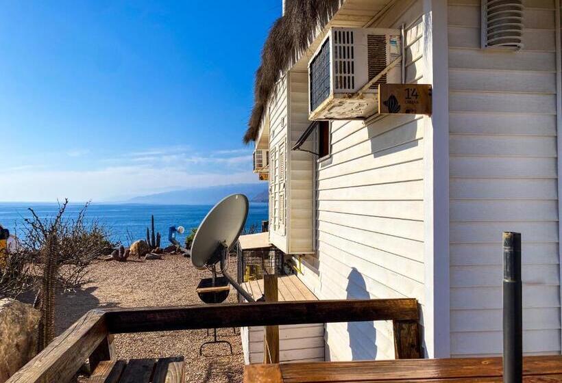 آپارتمان 1 خوابه با چشم‌انداز باغ, Cabañas Caleta Hueso