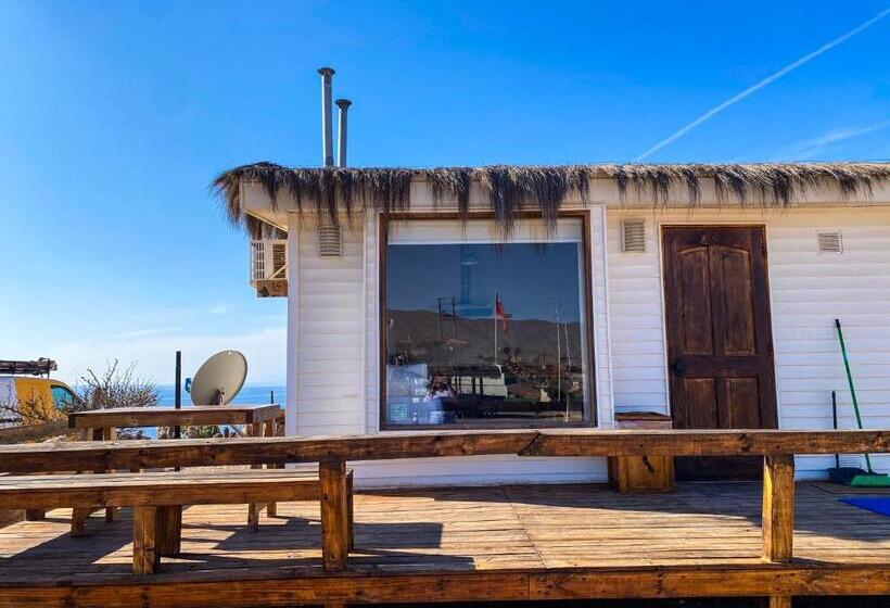 آپارتمان 1 خوابه با چشم‌انداز باغ, Cabañas Caleta Hueso