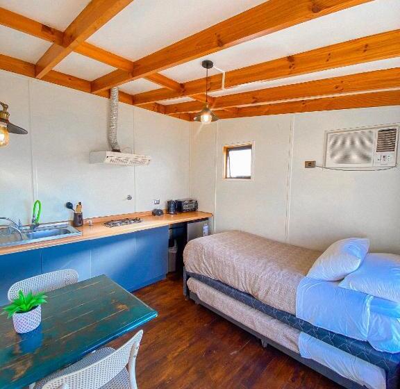 آپارتمان 1 خوابه با چشم‌انداز دریا, Cabañas Caleta Hueso