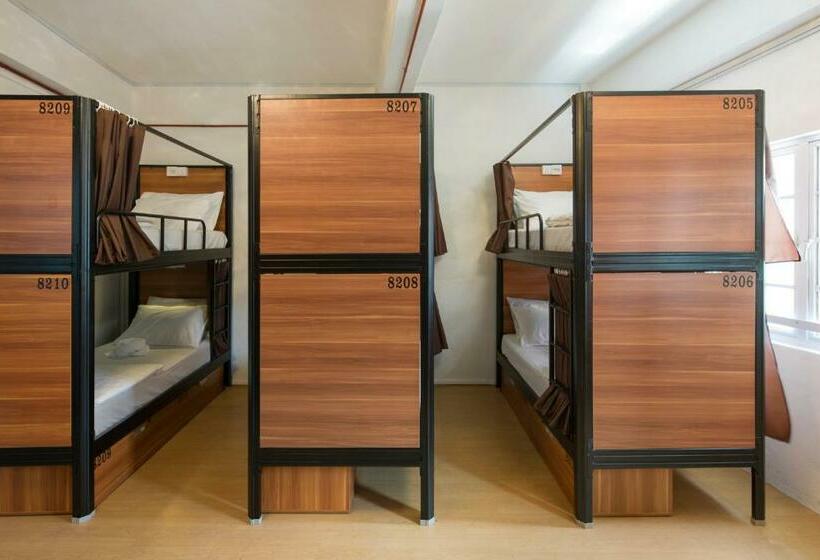 تختخواب در اتاق مشترک, 7 Wonders Hostel @ Upper Dickson