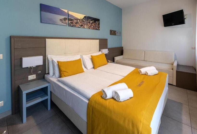 Comfort room with lake view, Limone
