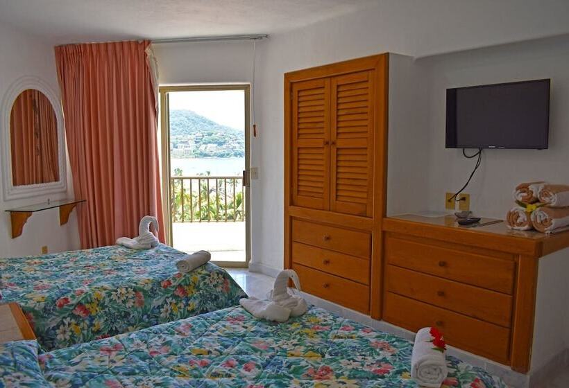 استودیو لوکس با چشم‌انداز دریا, Aca Suites Ixtapa