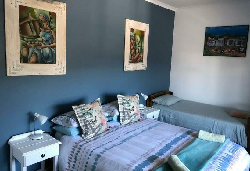 اتاق استاندارد با سرویس بهداشتی مشترک, Hermanus Backpackers & Budget Accommodation
