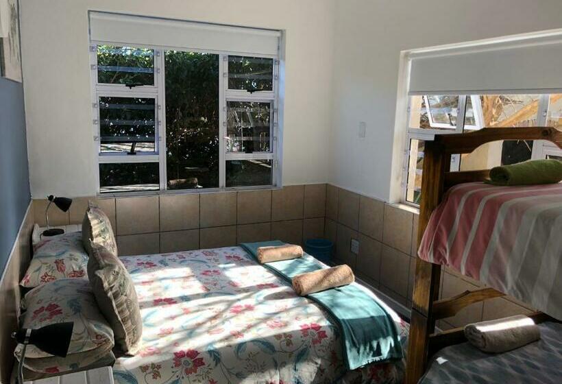 اتاق استاندارد با سرویس بهداشتی مشترک, Hermanus Backpackers & Budget Accommodation