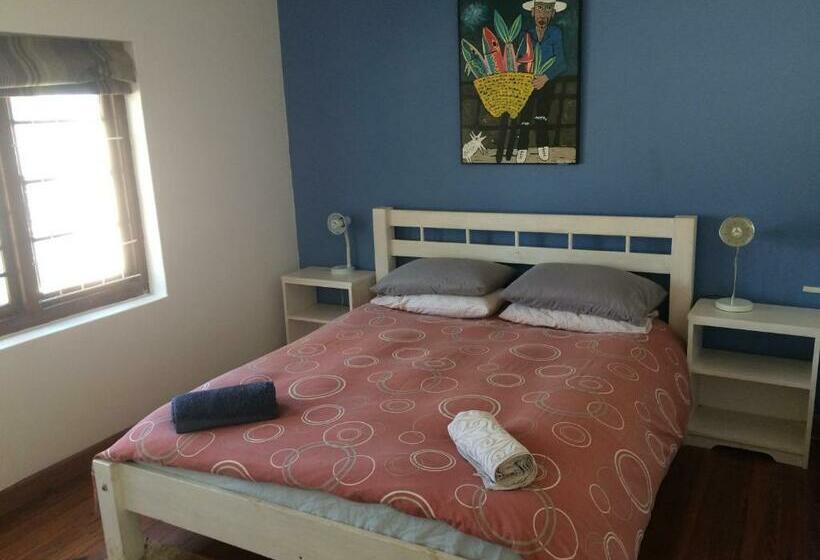 اتاق استاندارد با سرویس بهداشتی مشترک, Hermanus Backpackers & Budget Accommodation