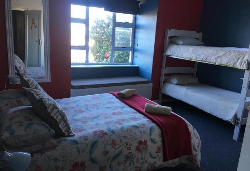 اتاق خانوادگی با سرویس بهداشتی مشترک, Hermanus Backpackers & Budget Accommodation