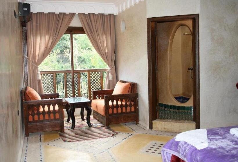 Habitació Deluxe Vista Jardí, Riad Jnane Imlil