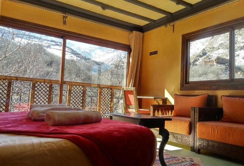 Deluxe Room Mountain View, Riad Jnane Imlil