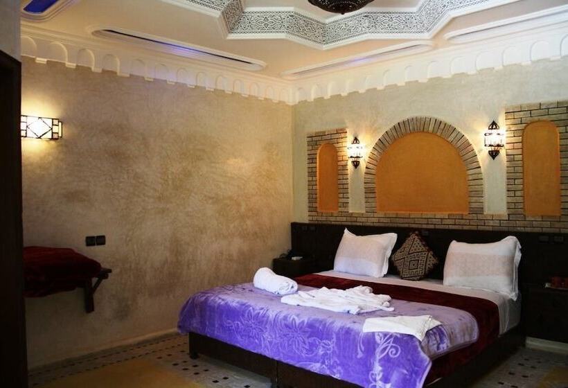 اتاق استاندارد با چشم‌انداز باغ, Riad Jnane Imlil