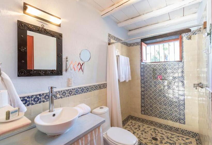 اتاق استاندارد با 2 تخت دوبل, La Casa Azul Huasca