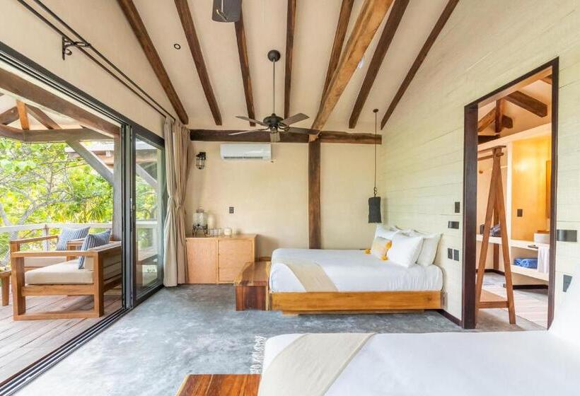 اتاق لوکس, Villa Pescadores Tulum