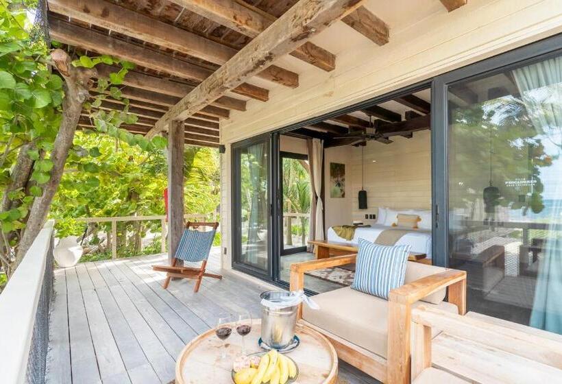 اتاق لوکس با تخت بزرگ, Villa Pescadores Tulum