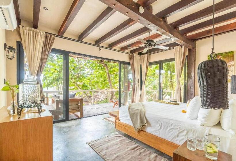 اتاق لوکس با تخت بزرگ, Villa Pescadores Tulum
