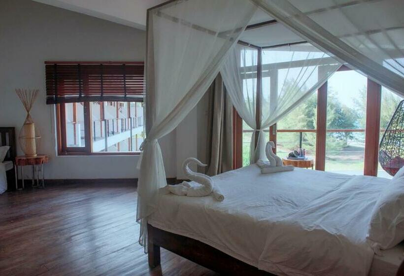 海景豪华三人间, Cardamon Hotel Nilaveli