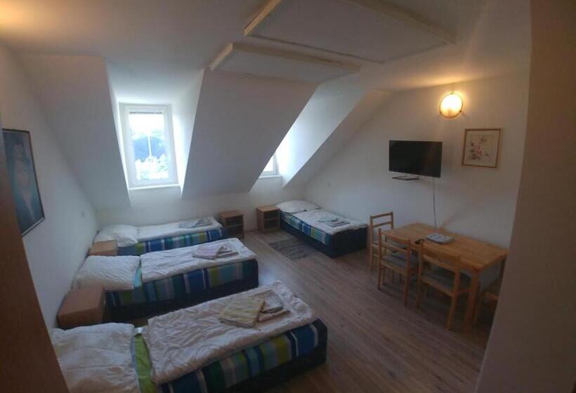 اتاق استاندارد چهار تخته, Kv Apartmans Varšavská