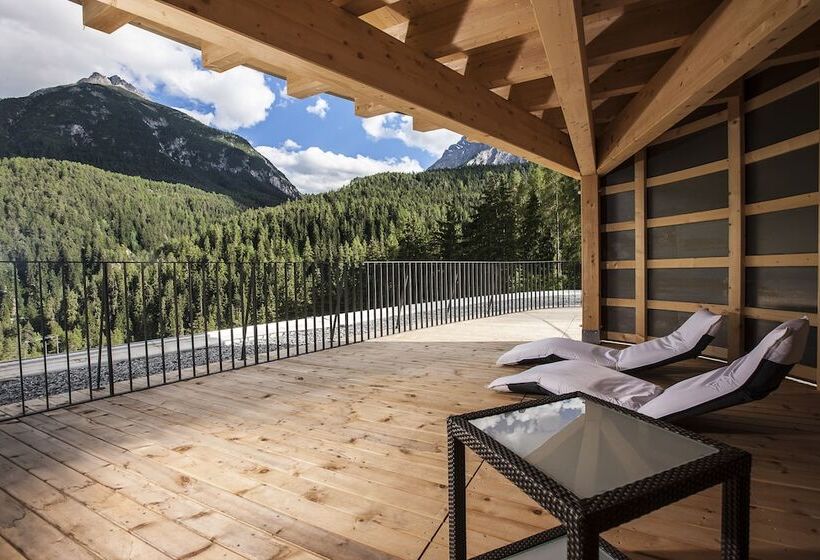 Superior suite mountain view, Arnica Scuol   Adults Only